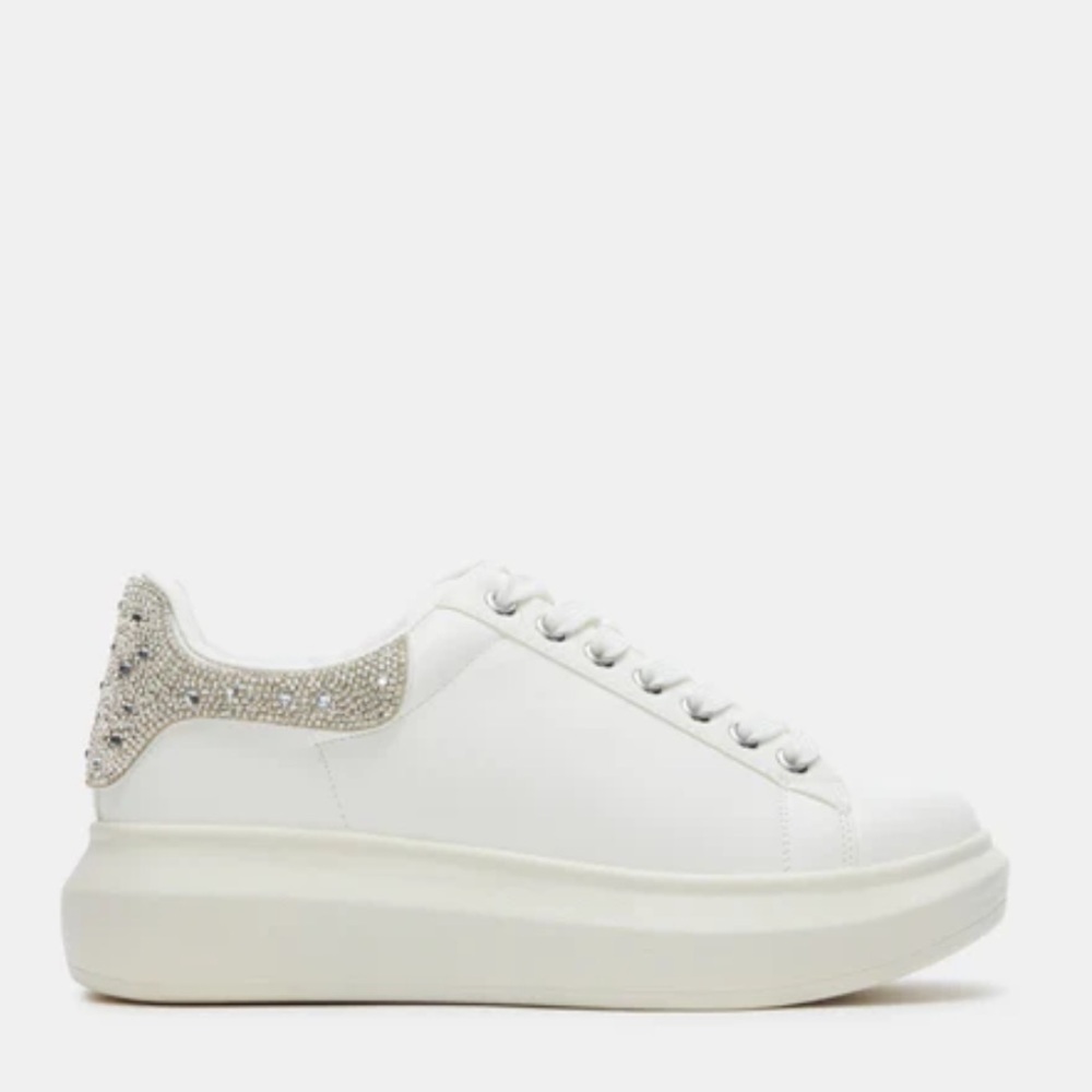 Embellished Steve Madden platform sneakers